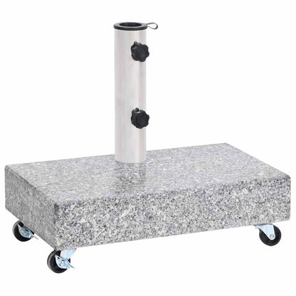 vidaXL Umbrella Base | Light Grey | Granite base | Standard | Umbrella Base