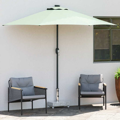 vidaXL Umbrella Base | Light Grey | Granite base | Standard | Umbrella Base