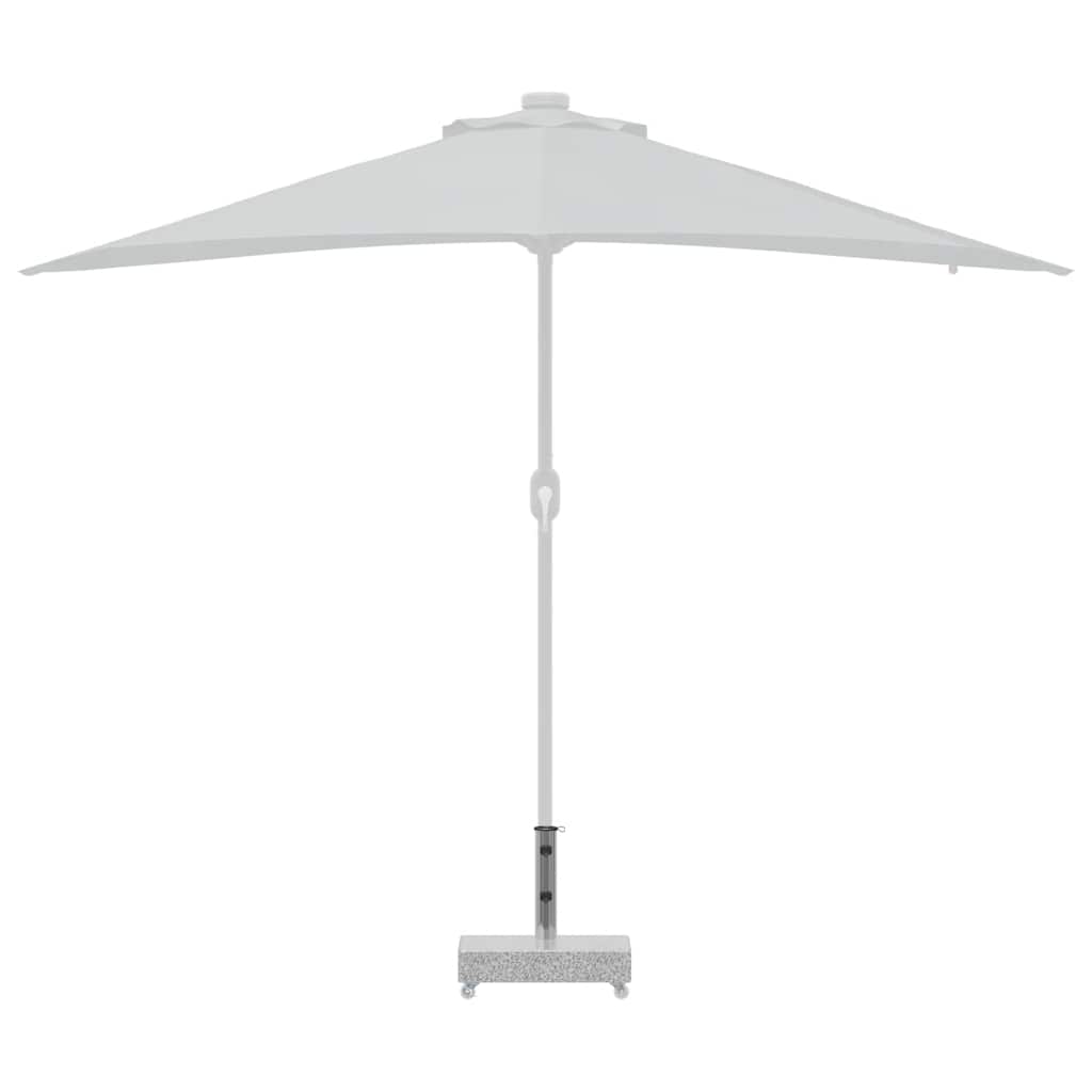 vidaXL Umbrella Base | Light Grey | Granite base | Standard | Umbrella Base