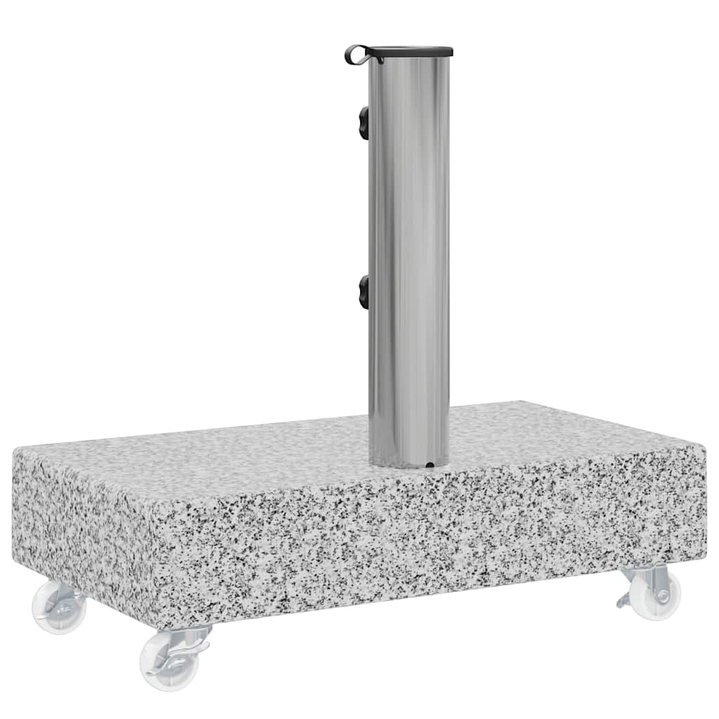vidaXL Umbrella Base | Light Grey | Granite base | Standard | Umbrella Base