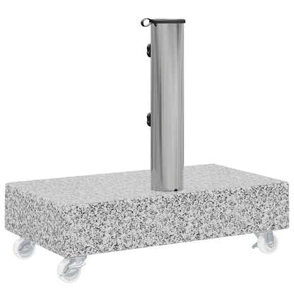 vidaXL Umbrella Base | Light Grey | Granite base | Standard | Umbrella Base