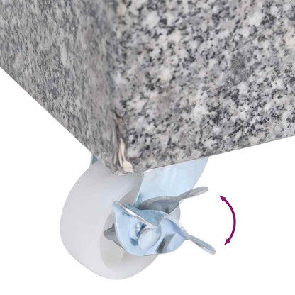 vidaXL Umbrella Base | Light Grey | Granite base | Standard | Umbrella Base