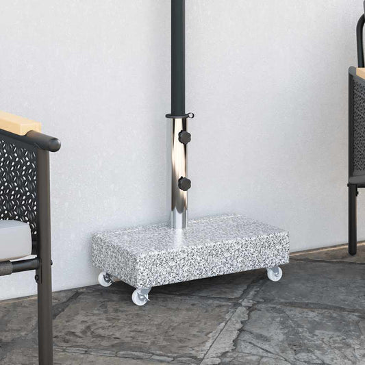 vidaXL Umbrella Base | Light Grey | Granite base | Standard | Umbrella Base