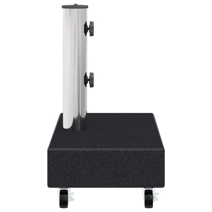 vidaXL Umbrella Base Black 45x25x8 cm Granite