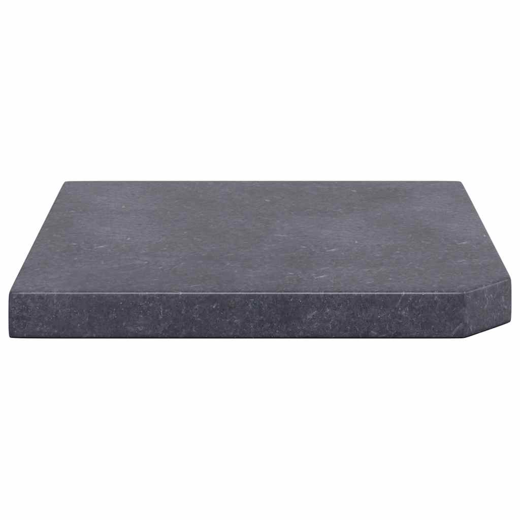 vidaXL Umbrella Weight Plate | Black | Granite | Small | Heavy Weight Endurance