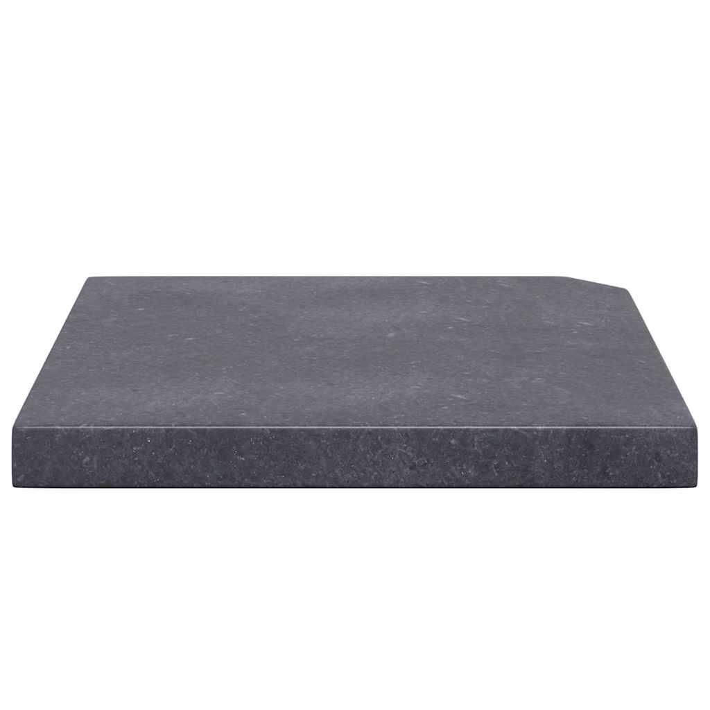 vidaXL Umbrella Weight Plate | Black | Granite | Small | Heavy Weight Endurance
