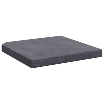 vidaXL Umbrella Weight Plate | Black | Granite | Small | Heavy Weight Endurance