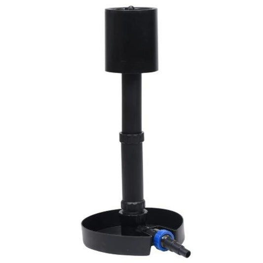 vidaXL Pond Skimmer | Black | PVC | Adjustable | Height-Adjustable