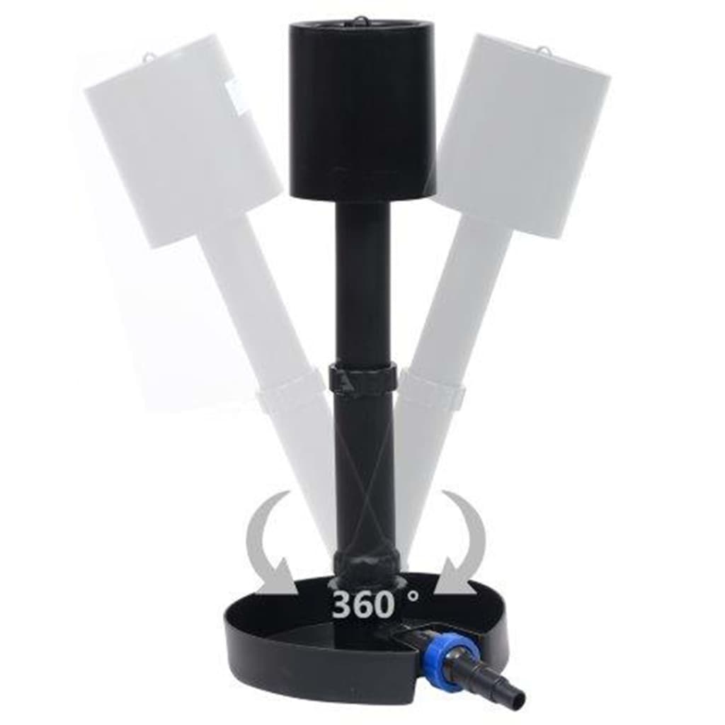 148630 vidaXL Standing Pond Water Surface Skimmer
