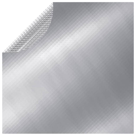 93091 vidaXL Pool Cover Silver 549 cm PE