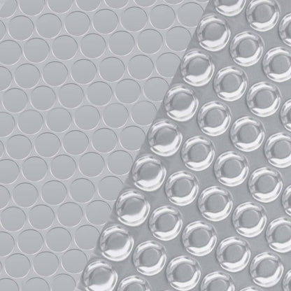vidaXL Pool Cover Silver 549 cm PE