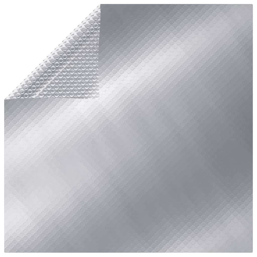 vidaXL Pool Cover | Silver | Polyethylene | 549x274 cm