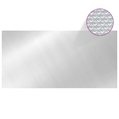 vidaXL Pool Cover | Silver | Polyethylene | 549x274 cm