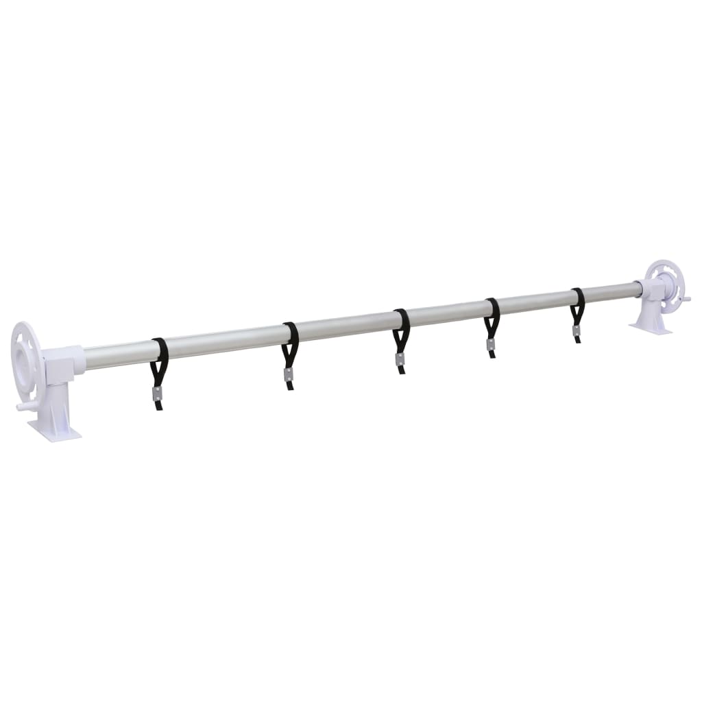 vidaXL Pool Cover Roller with Plastic Base