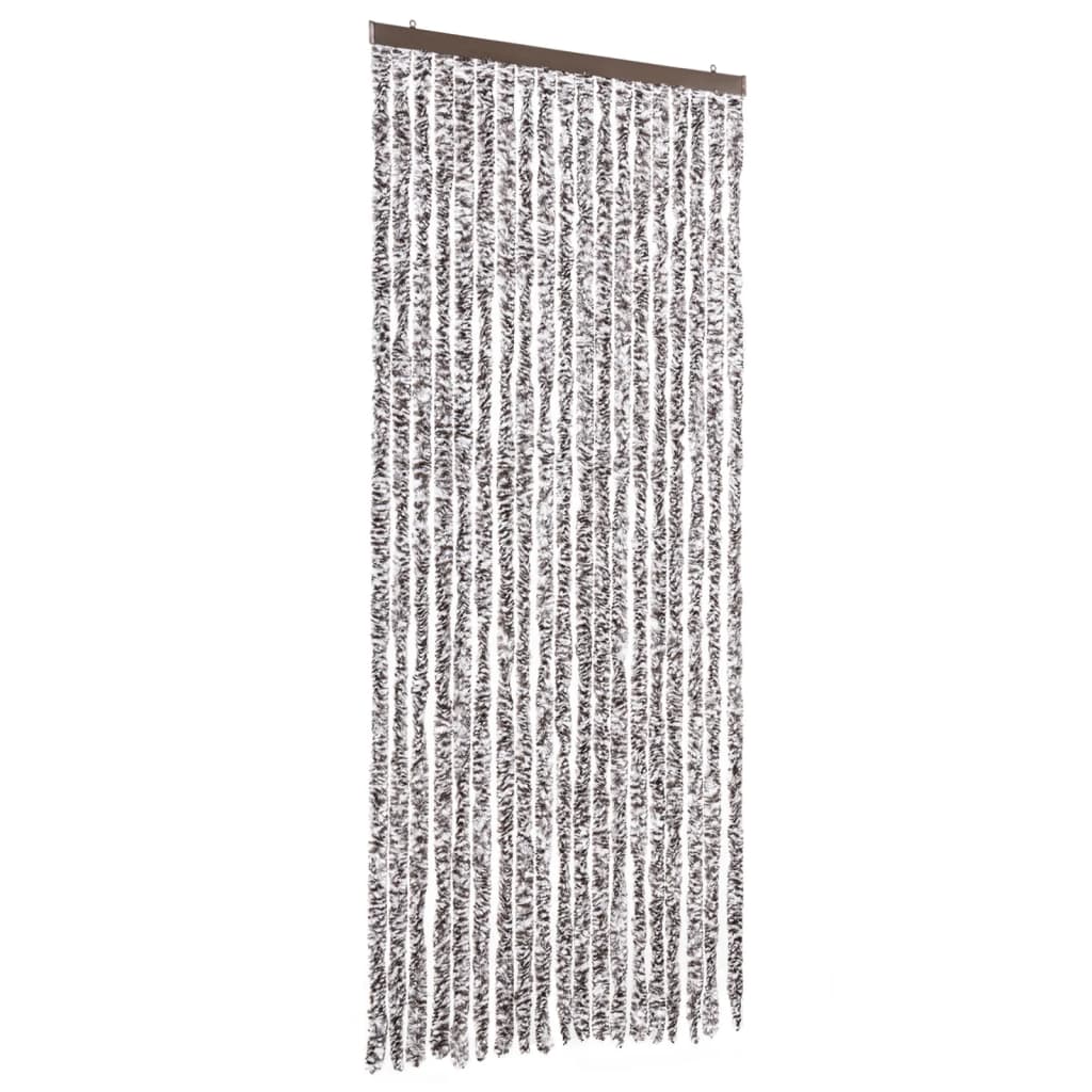 vidaXL Insect Curtain Brown and Beige 56x200 cm Chenille