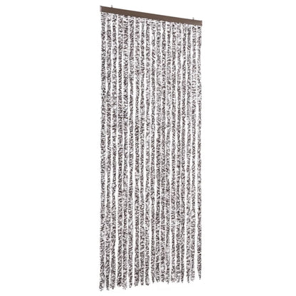 vidaXL Insect Curtain Brown and Beige 56x200 cm Chenille