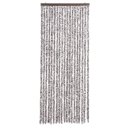 vidaXL Insect Curtain Brown and Beige 56x200 cm Chenille