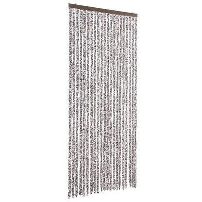 vidaXL Insect Curtain Brown and Beige 90x200 cm Chenille