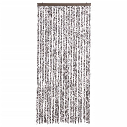 vidaXL Insect Curtain Brown and Beige 90x200 cm Chenille