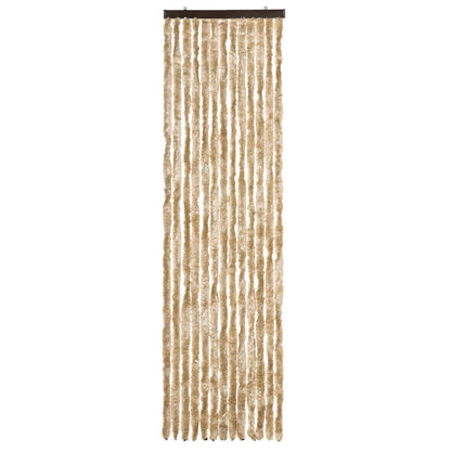 315135 vidaXL Insect Curtain Beige 56x200 cm Chenille