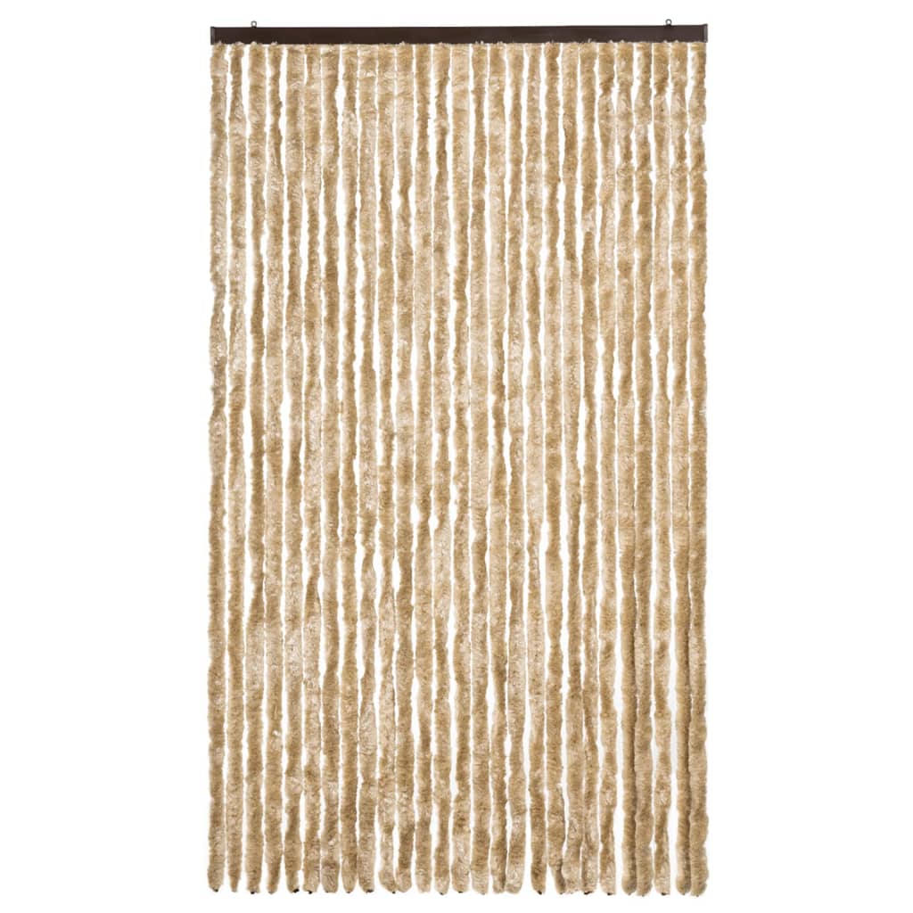 vidaXL Insect Curtain Beige 118x220 cm Chenille