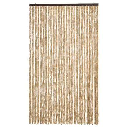 vidaXL Insect Curtain Beige 118x220 cm Chenille