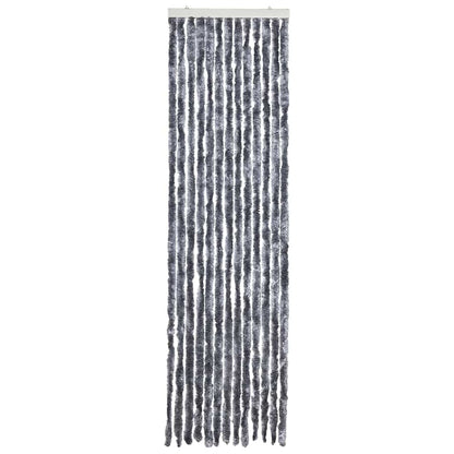 315138 vidaXL Insect Curtain Silver 56x200 cm Chenille