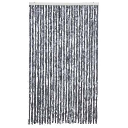 vidaXL Insect Curtain Silver 118x220 cm Chenille