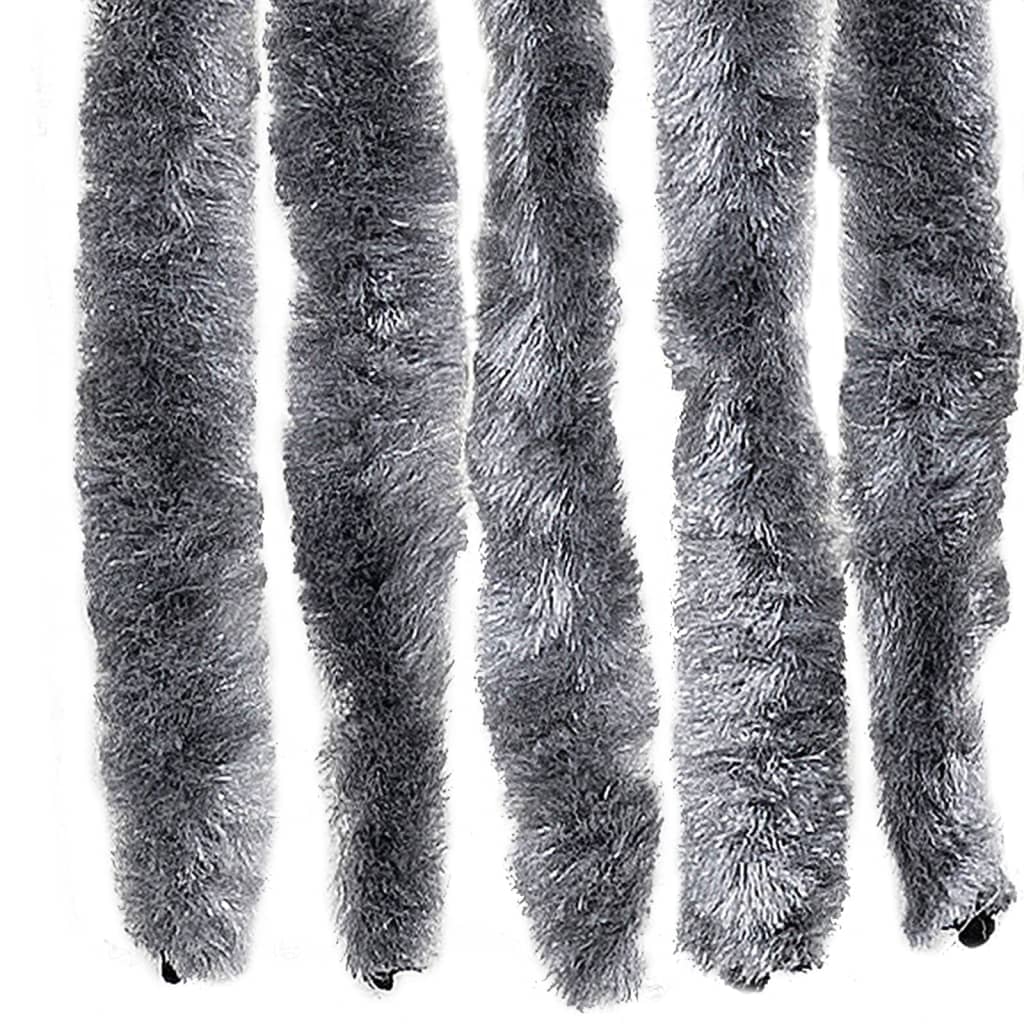 vidaXL Insect Curtain Silver 118x220 cm Chenille