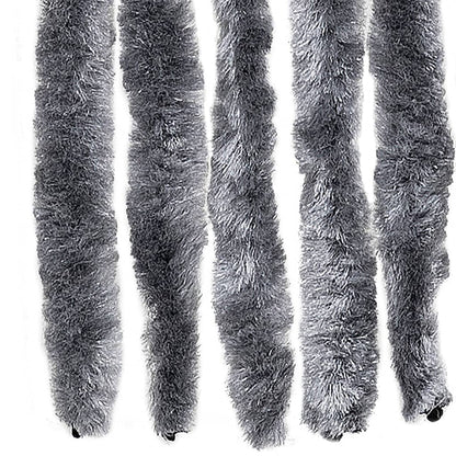 vidaXL Insect Curtain Silver 118x220 cm Chenille