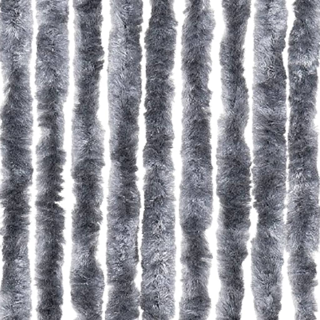 vidaXL Insect Curtain Silver 118x220 cm Chenille