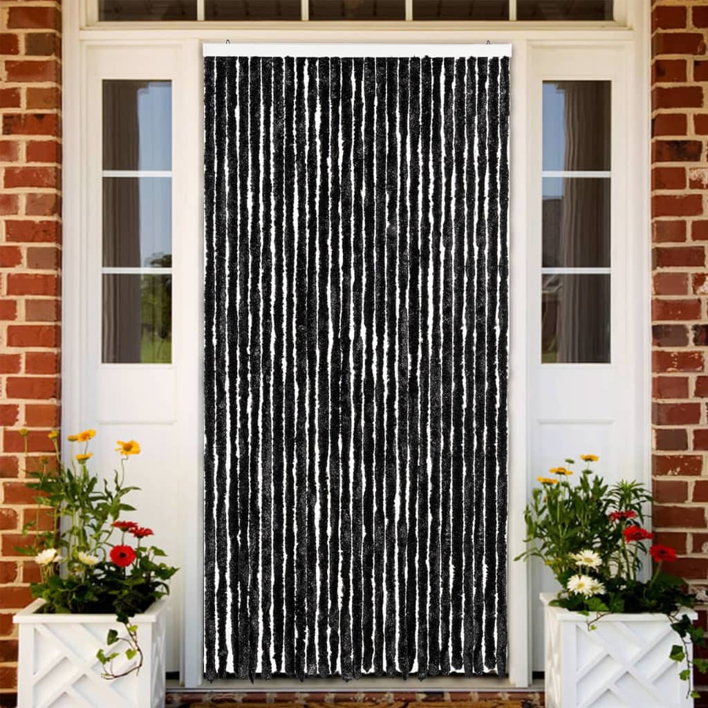 vidaXL Insect Curtain Anthracite 118x220 cm Chenille
