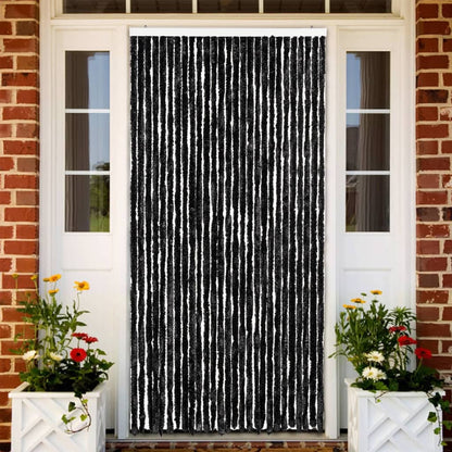 vidaXL Insect Curtain Anthracite 118x220 cm Chenille