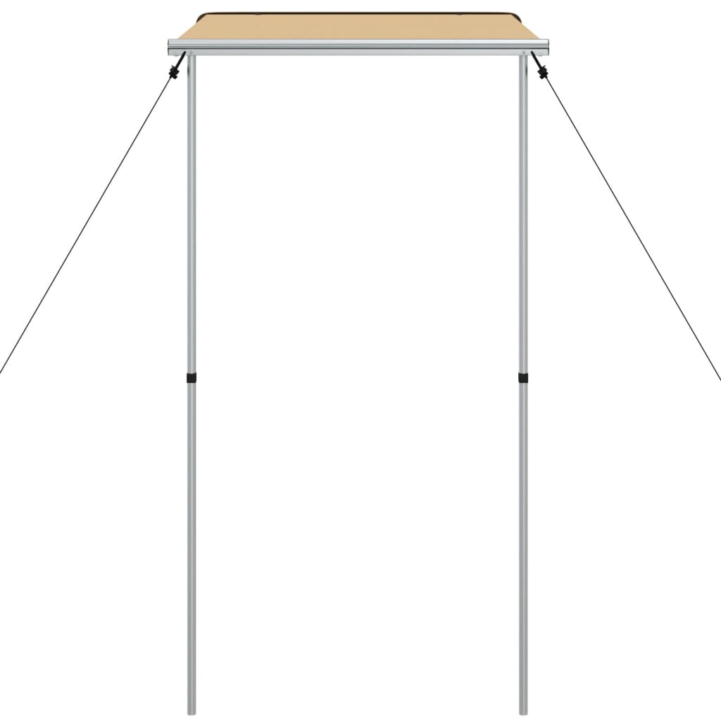 vidaXL Camper & Caravan Awning 1.2x2x2.15 m Beige