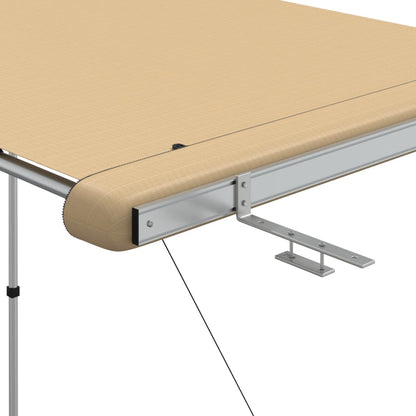 vidaXL Camper & Caravan Awning 1.2x2x2.15 m Beige