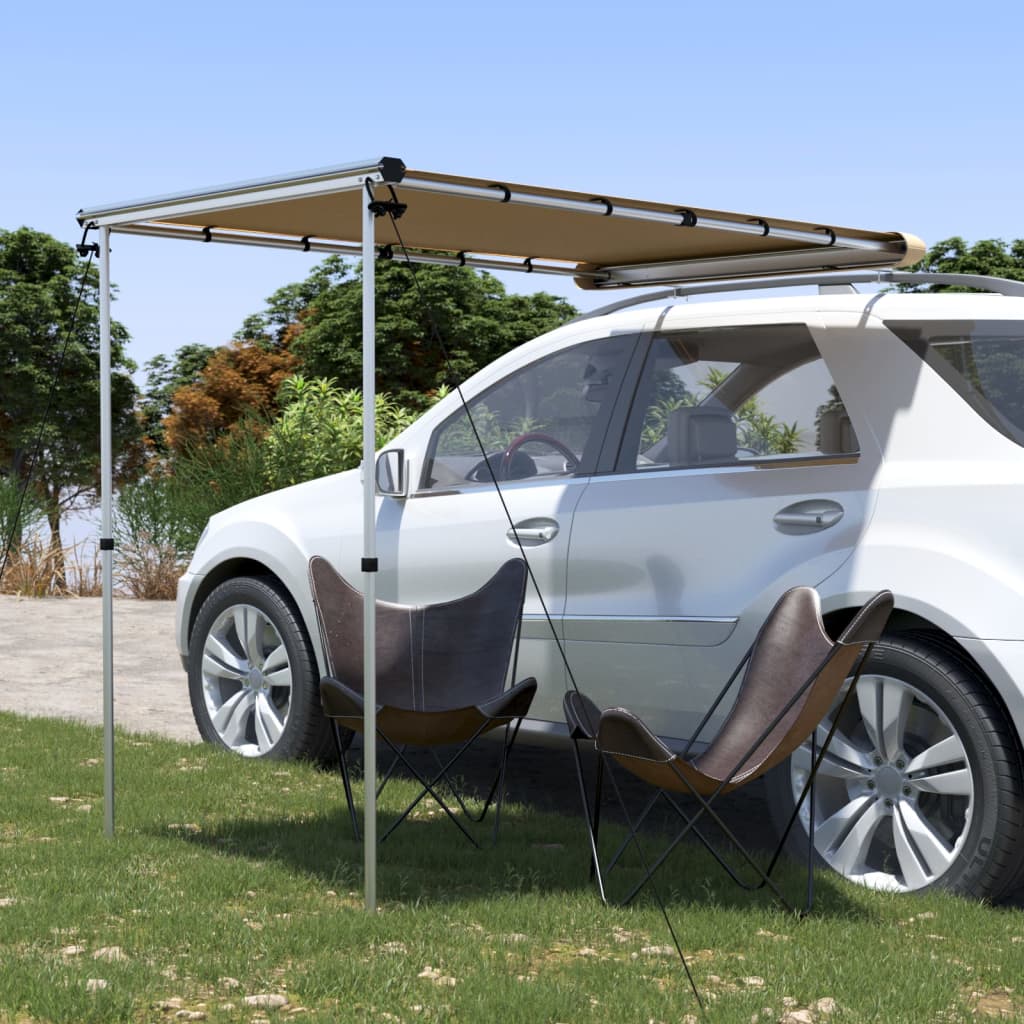 vidaXL Camper & Caravan Awning 1.2x2x2.15 m Beige