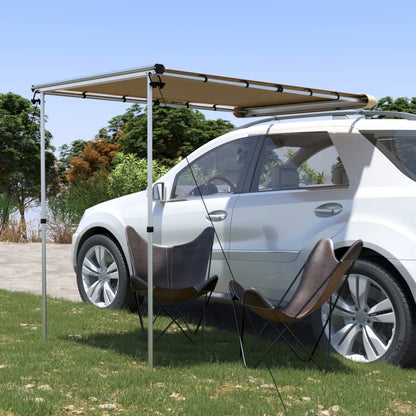 vidaXL Camper & Caravan Awning 1.2x2x2.15 m Beige