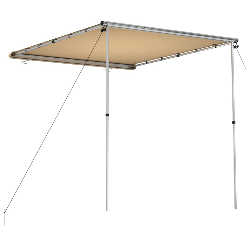 vidaXL Camper & Caravan Awning 1.8x2.5x2.15 m Beige