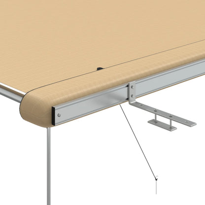 vidaXL Camper & Caravan Awning 2x2.5x2.15 m Beige