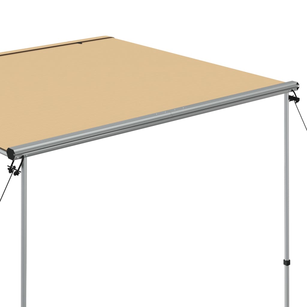 vidaXL Camper & Caravan Awning 2.4x2x2.15 m Beige