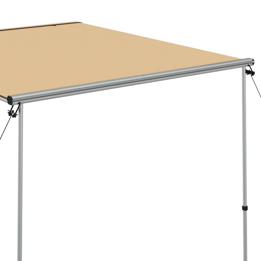 vidaXL Camper & Caravan Awning 2.4x2.5x2.15 m Beige