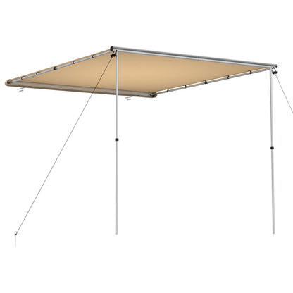 vidaXL Camper & Caravan Awning 2.4x3x2.15 m Beige
