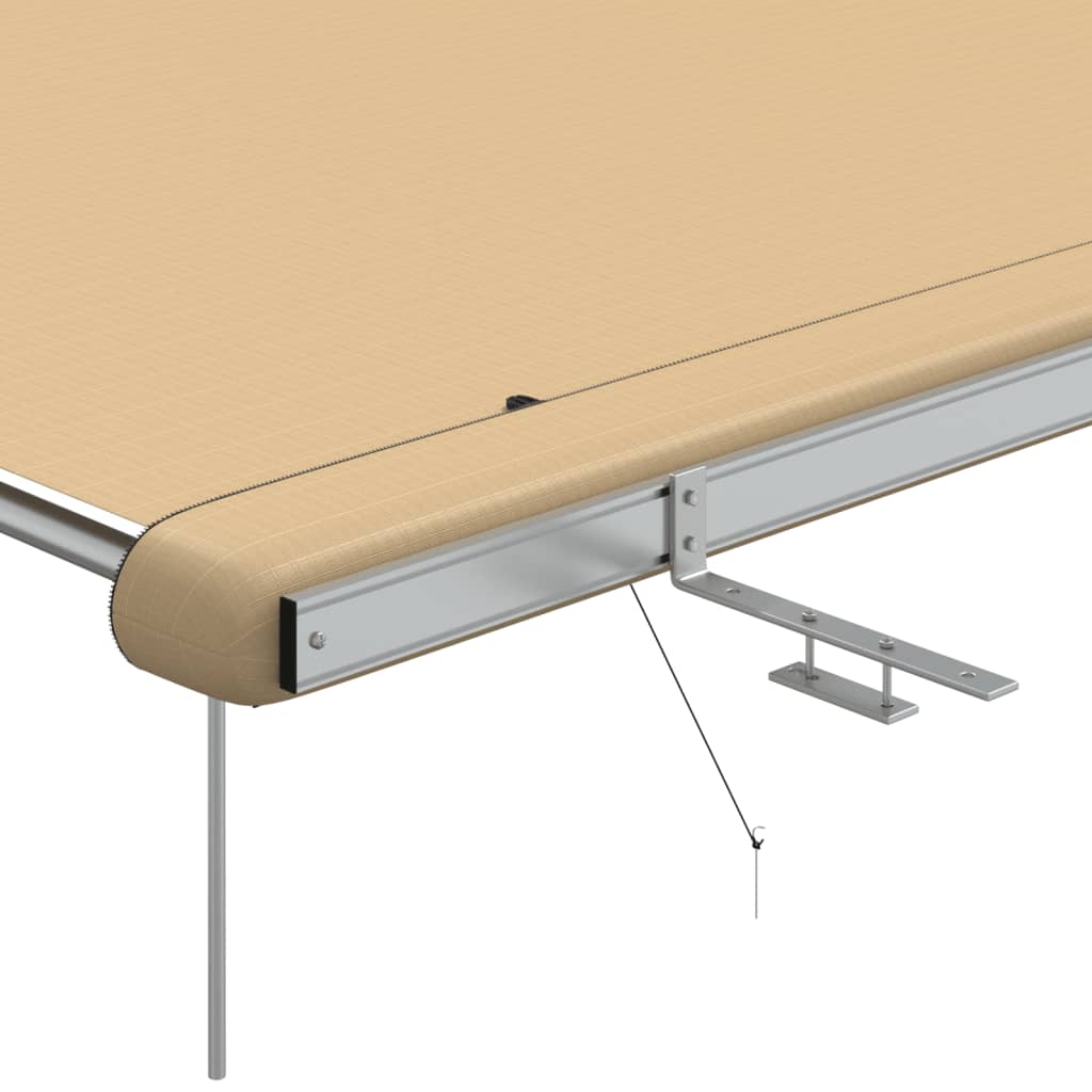 vidaXL Camper & Caravan Awning 2.4x3x2.15 m Beige