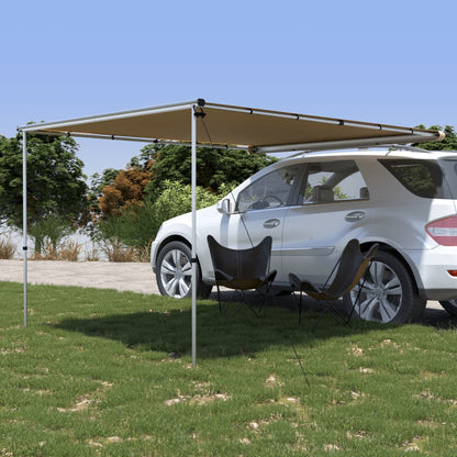 vidaXL Camper & Caravan Awning 2.4x3x2.15 m Beige