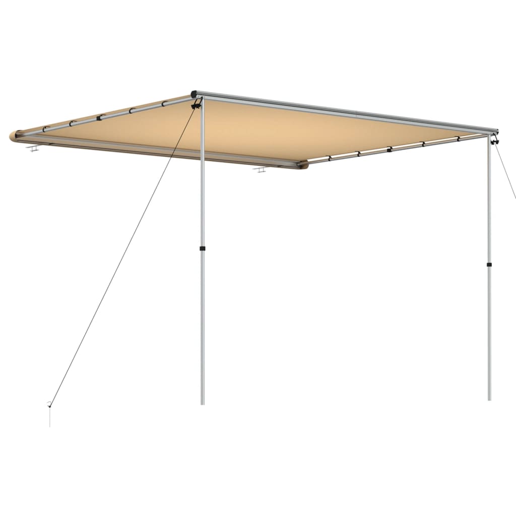 vidaXL Camper & Caravan Awning 3x2.5x2.15 m Beige