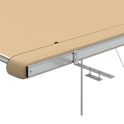 vidaXL Camper & Caravan Awning 3x2.5x2.15 m Beige