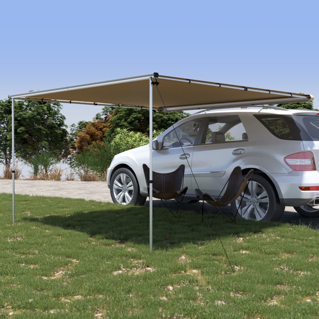 vidaXL Camper & Caravan Awning 3x3x2.15 m Beige