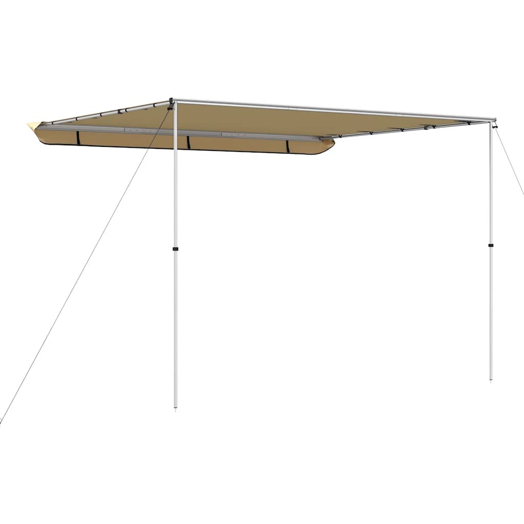 vidaXL Camper & Caravan Awning 4x2.5x2.15 m Beige