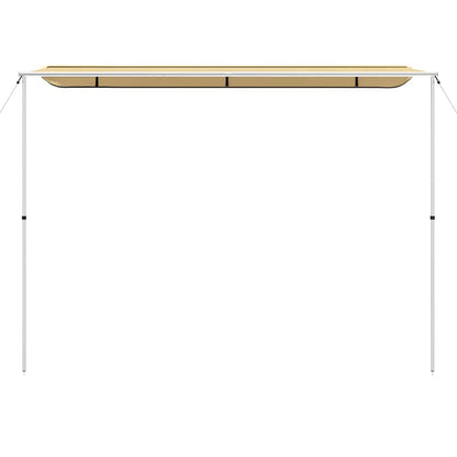 vidaXL Camper & Caravan Awning 4x2.5x2.15 m Beige