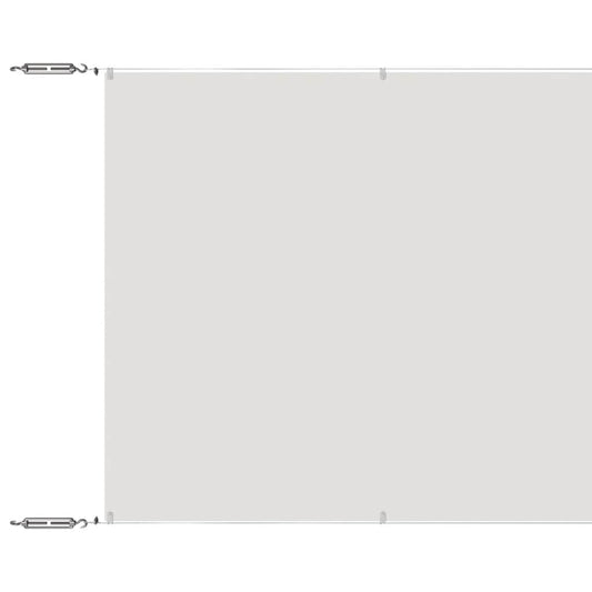vidaXL Vertical Awning White 60x800 cm Oxford Fabric